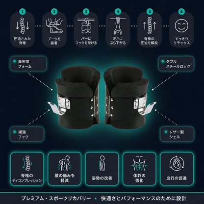 GravityBoots™ 脊椎減圧療法